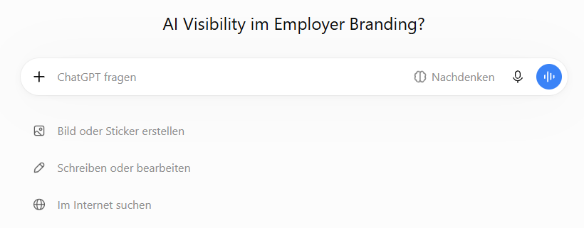AI Visibility im Employer Branding